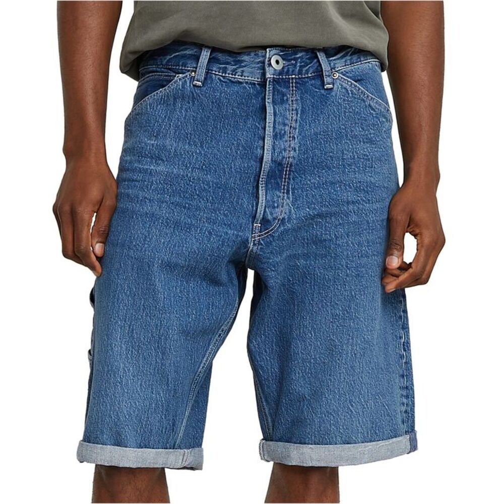 G-Star Raw Mens Loose-Fit Casual Denim Shorts, NWT